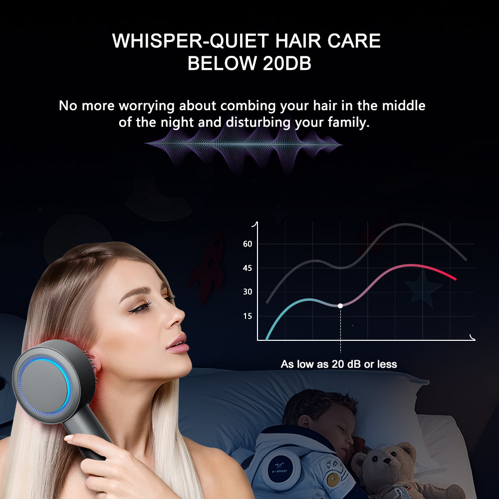 masaje de cabeza de crecimiento rápido del cabello