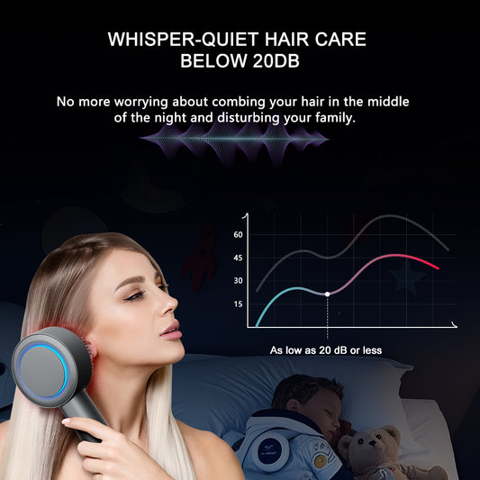 masaje de cabeza de crecimiento rápido del cabello